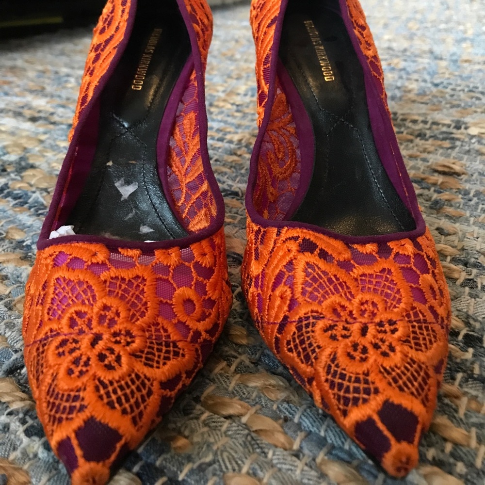 Nicholas Kirkwood embroidered tulle pumps - Picture 5 of 5